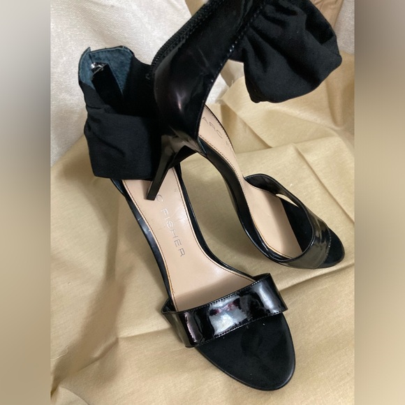 Women's MARC FISHER Ankle Wrap Open Toe Heels NWT - Picture 4 of 8